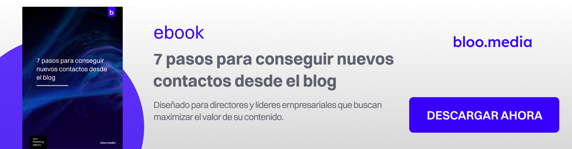 CTA - 7 pasos para conseguir nuevos contactos desde el blog